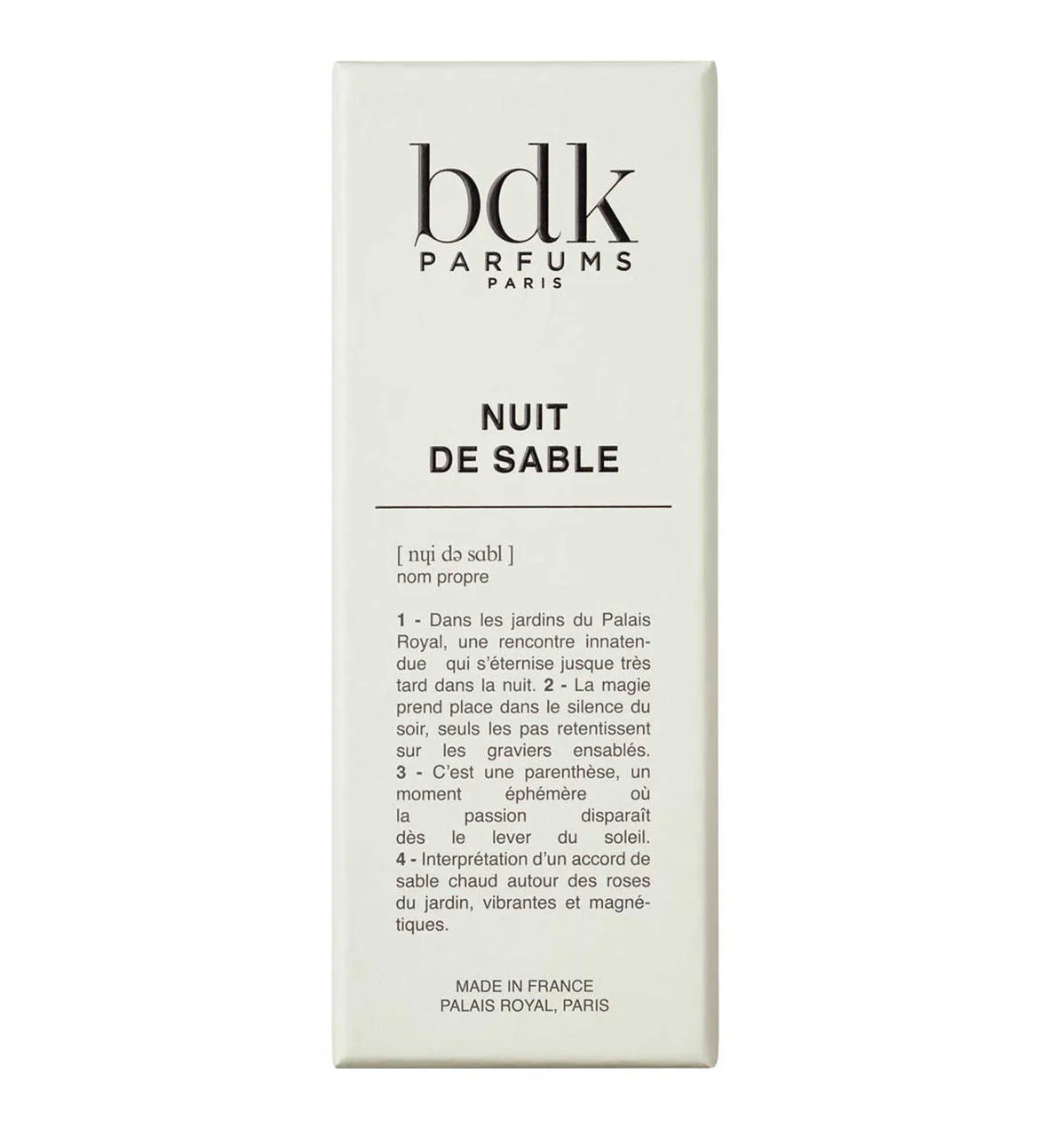 BDK Nuit De Sable Eau De Parfum 100ml - Image 5