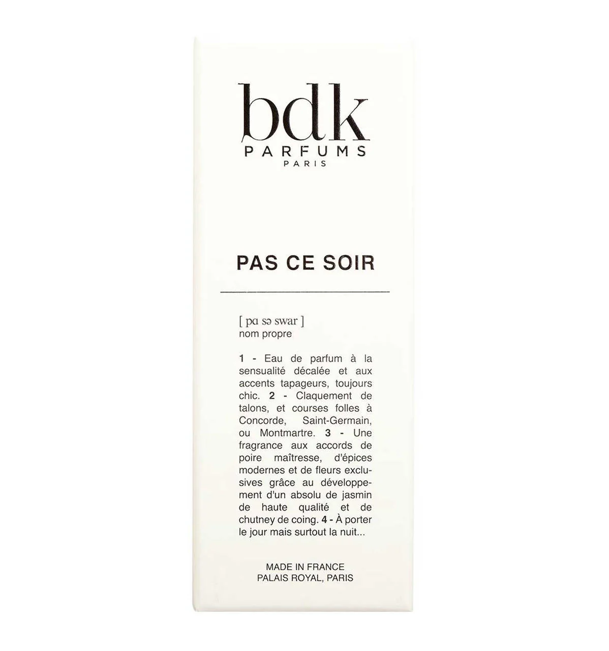 BDK Pas Ce Soir Eau De Parfum - Image 5